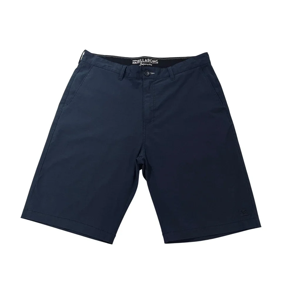 Billabong Submersibles Crossfire Hybrid Shorts Navy Blue Mens 32 Walkshorts